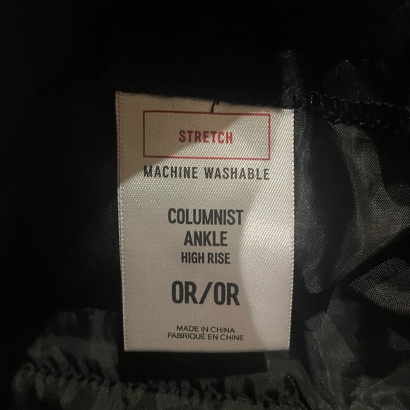 Navy Blue Ankle length Express work pants - Picture 3 of 3